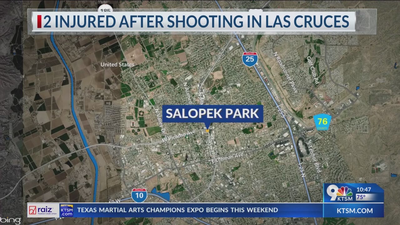 Shooting near Las Cruces park leaves two victims hurt