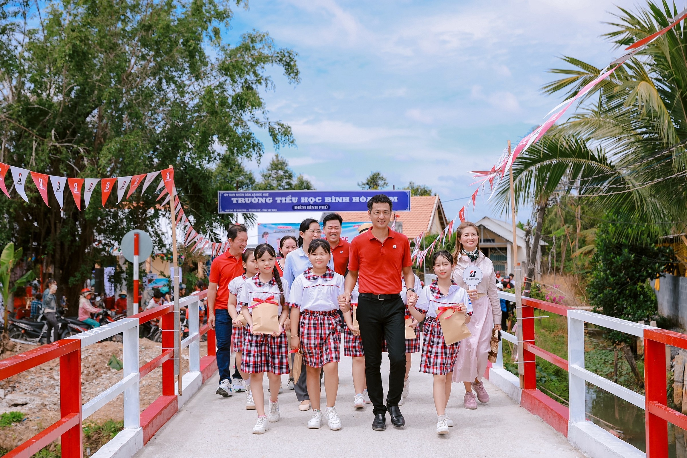 Bridgestone Vietnam meresmikan Bridge to Knowledge ke-12 di Tay Ninh