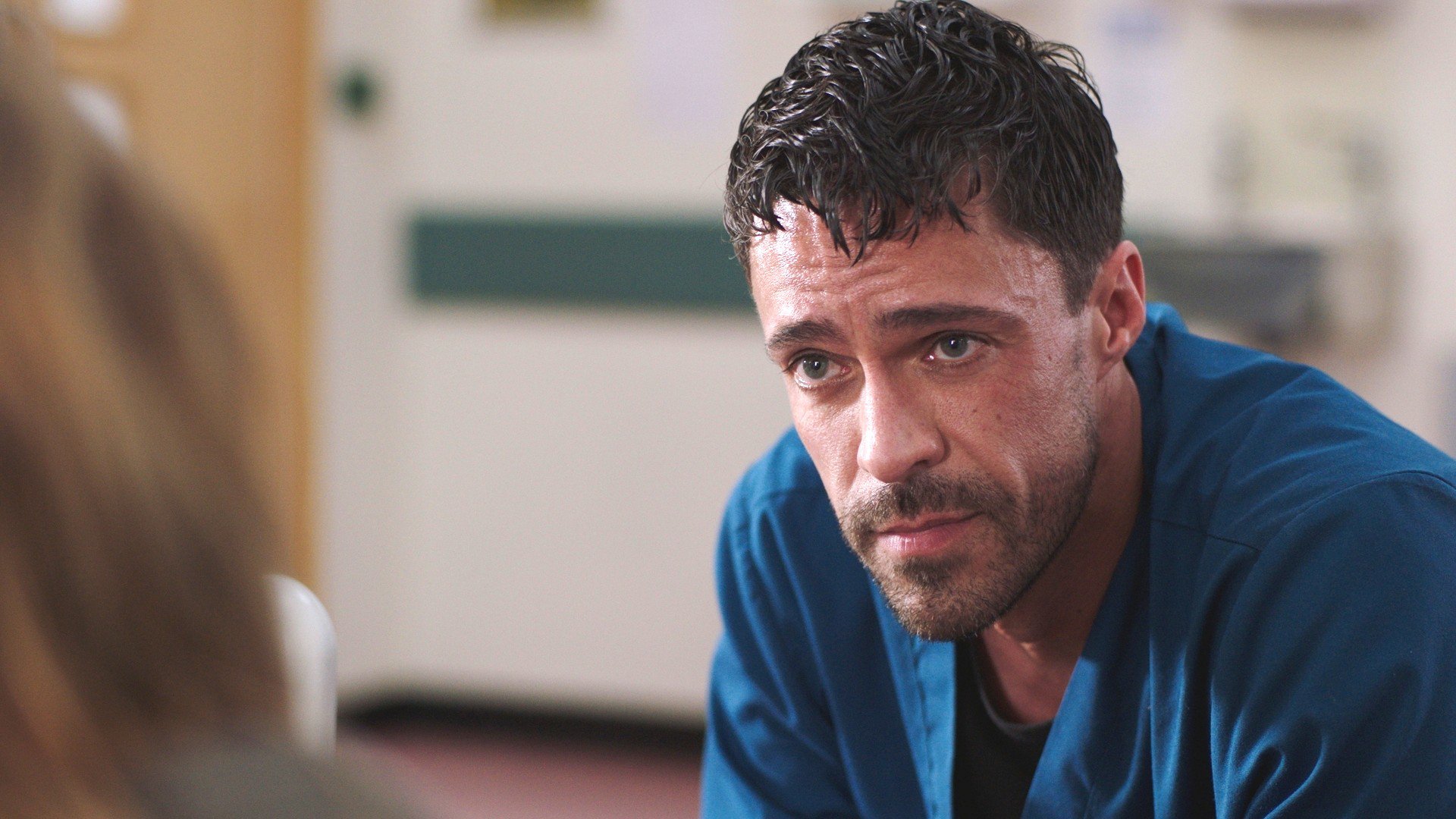 Casualty star Olly Rix confirms sad twist for Flynn