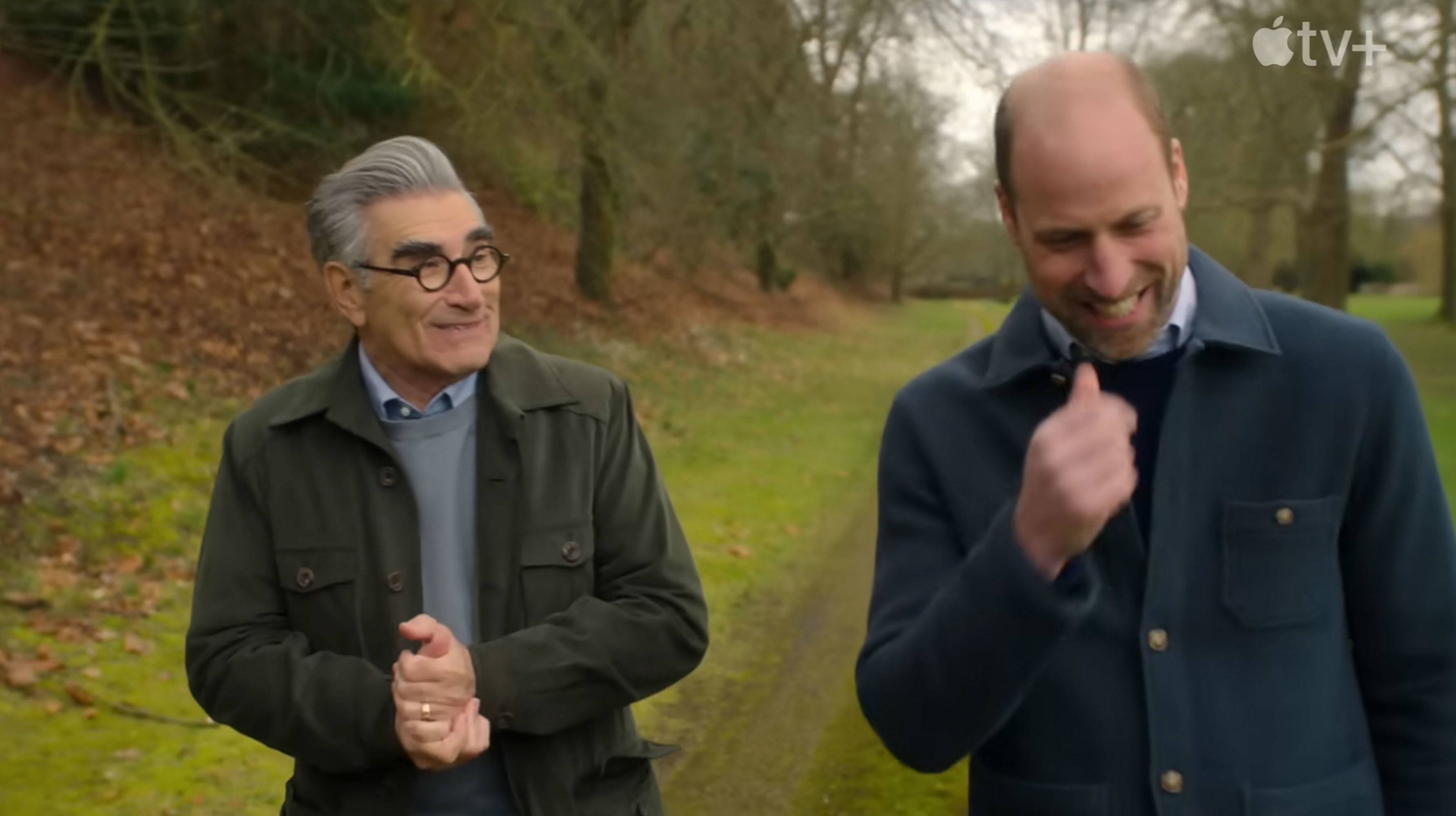 Prince William jokes about getting drunk with Eugene Levy in surprise Prince William jokes about getting drunk with Eugene Levy in surprise