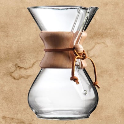 A classic pour-over brewer