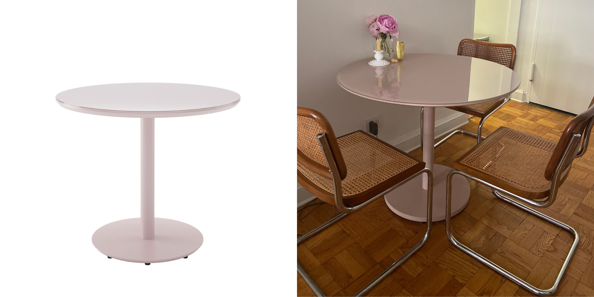 Picture of 7 Small Space-Friendly Dining Tables That Instantly Elevated Our ...