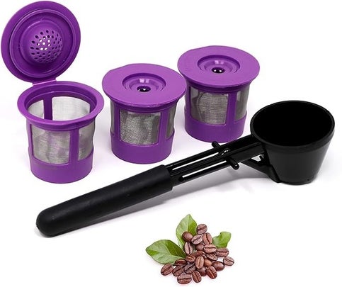 Reusable K-cups for cutting down on single-use plastics