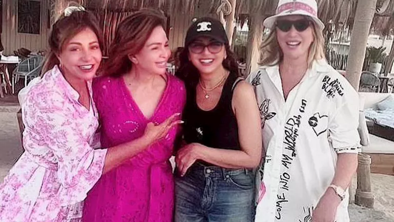 أنغام مع إلهام شاهين وليلى علوي وإيناس الدغيدي