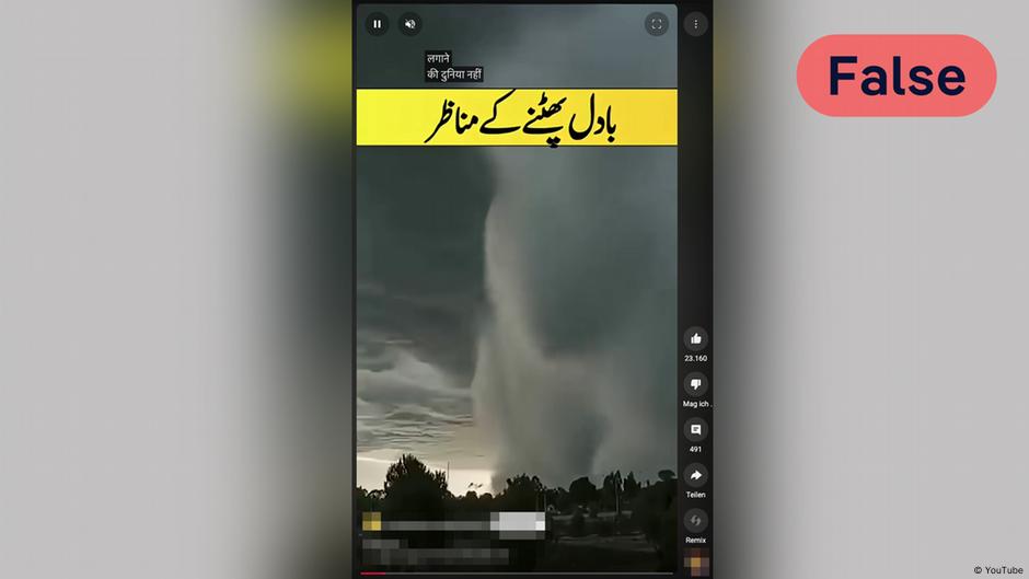 Pemeriksaan fakta: Video banjir palsu menyebar di India dan Pakistan