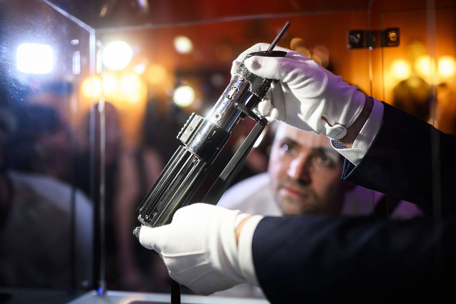 Darth Vader's lightsaber goes for over 3.6 million at movie