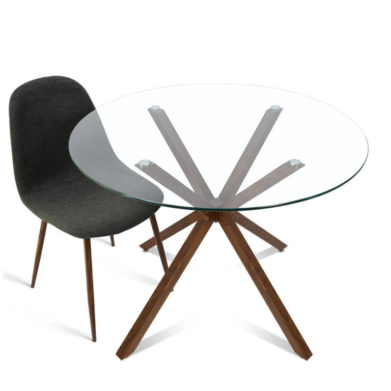 Wayfair’s ‘Beautiful’ and ‘Sturdy’ Glass Top Dining Table Is Nearly 50