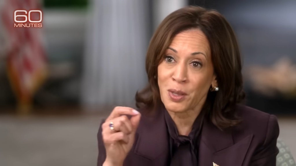 Last year, President Trump accused CBS News’ “60 Minutes” of deceptively editing an interview with then-Vice President Kamala Harris. 60 Minutes / CBS
