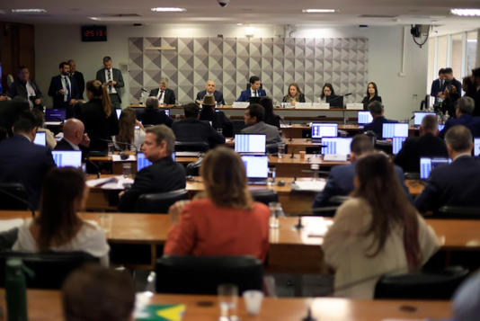 Audiência da CPI do INSS na quinta-feira, 4 Foto: Wilton Junior / Estadão