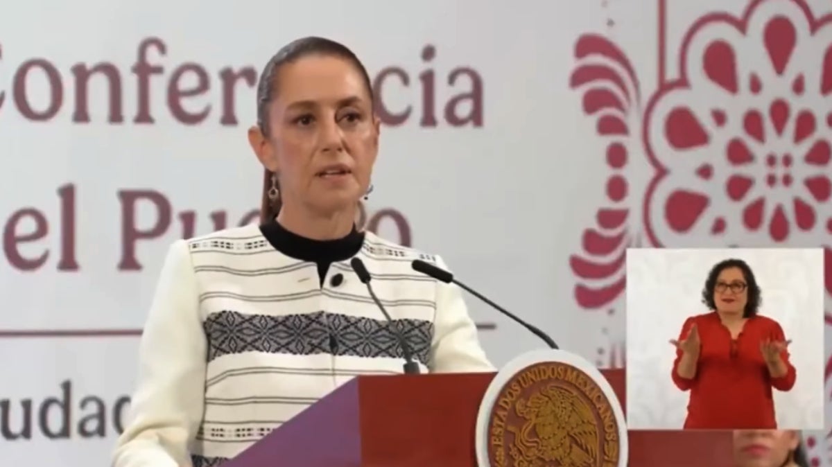 La presidenta Claudia Sheinbaum anunció la instalación de pantallas / Redes Sociales