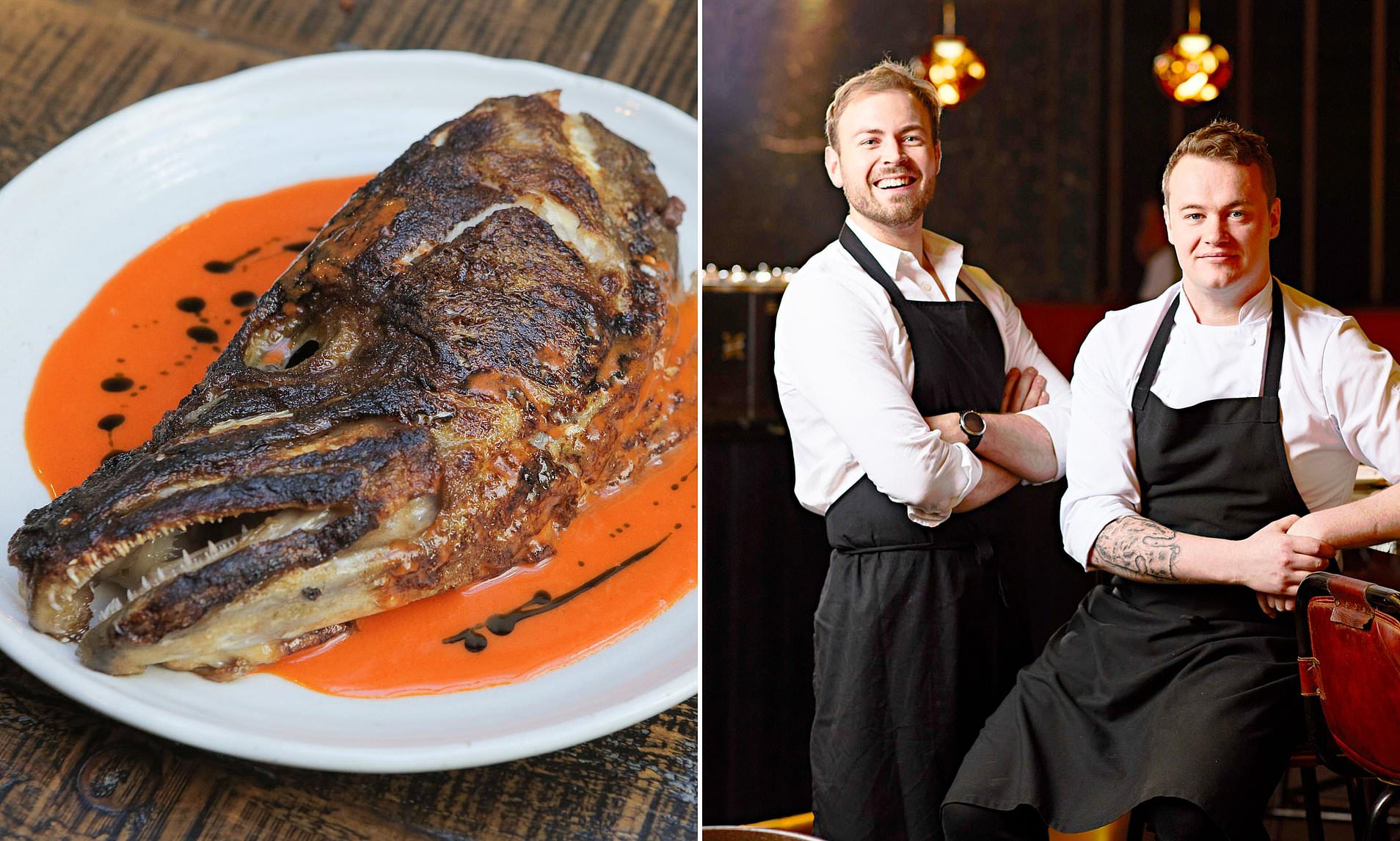 Eyeball this fine dining trend - cod heads fresh from the bin