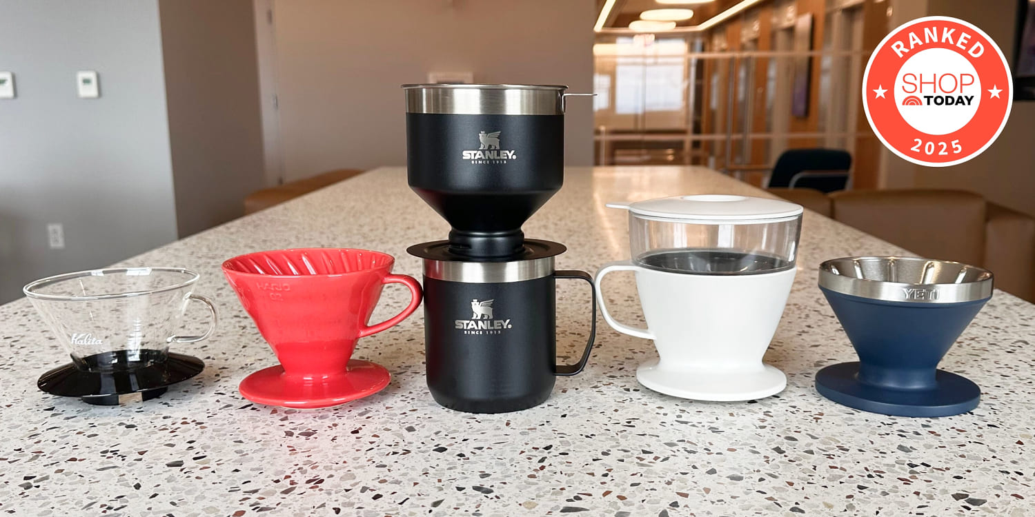 Shop Today Ranked: One Editor Tested Pour-Over Coffee Makers — The Best ...