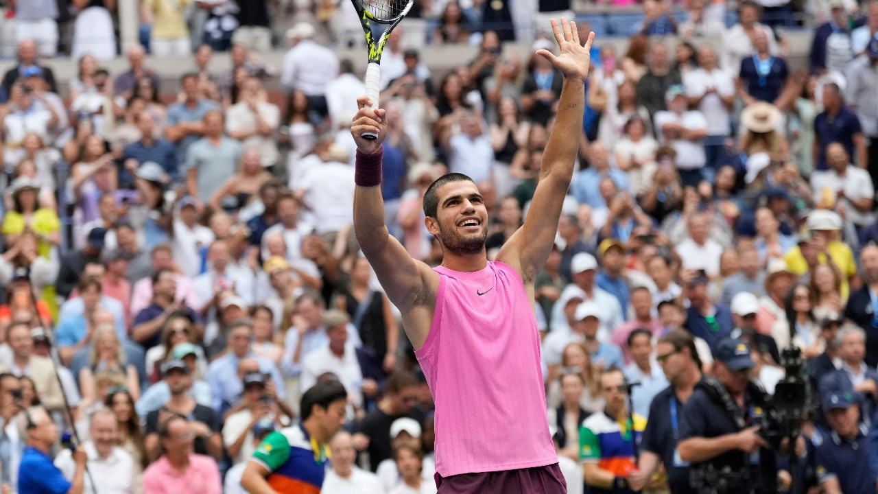 Carlos Alcaraz shares Roger Federer #39 s advice ahead of US Open final Carlos Alcaraz shares Roger Federer #39 s advice ahead of US Open final