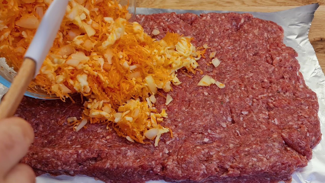 Einfaches und leckeres Hackfleisch Rezept für einen festlichen Tisch