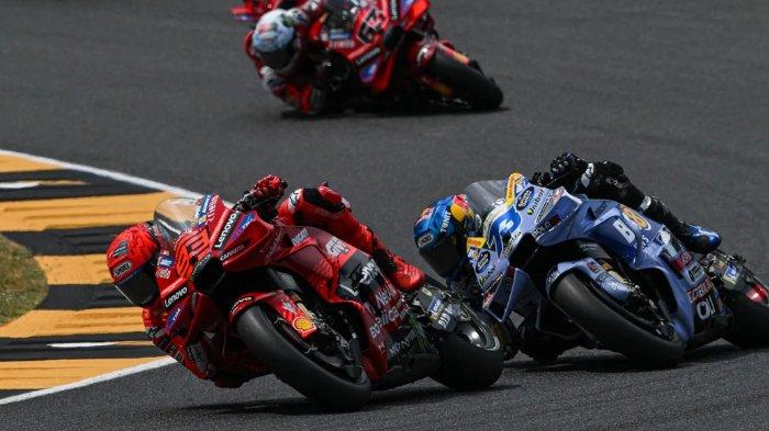 Live Hasil Sprint Race MotoGP Portugal 2025 Pukul 22.00 WIB, Bagnaia Berebut Posisi Terdepan