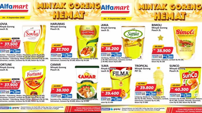 Serbu Promo Minyak Goreng Alfamart Hari Ini, Hanya Rp30 Ribuan!