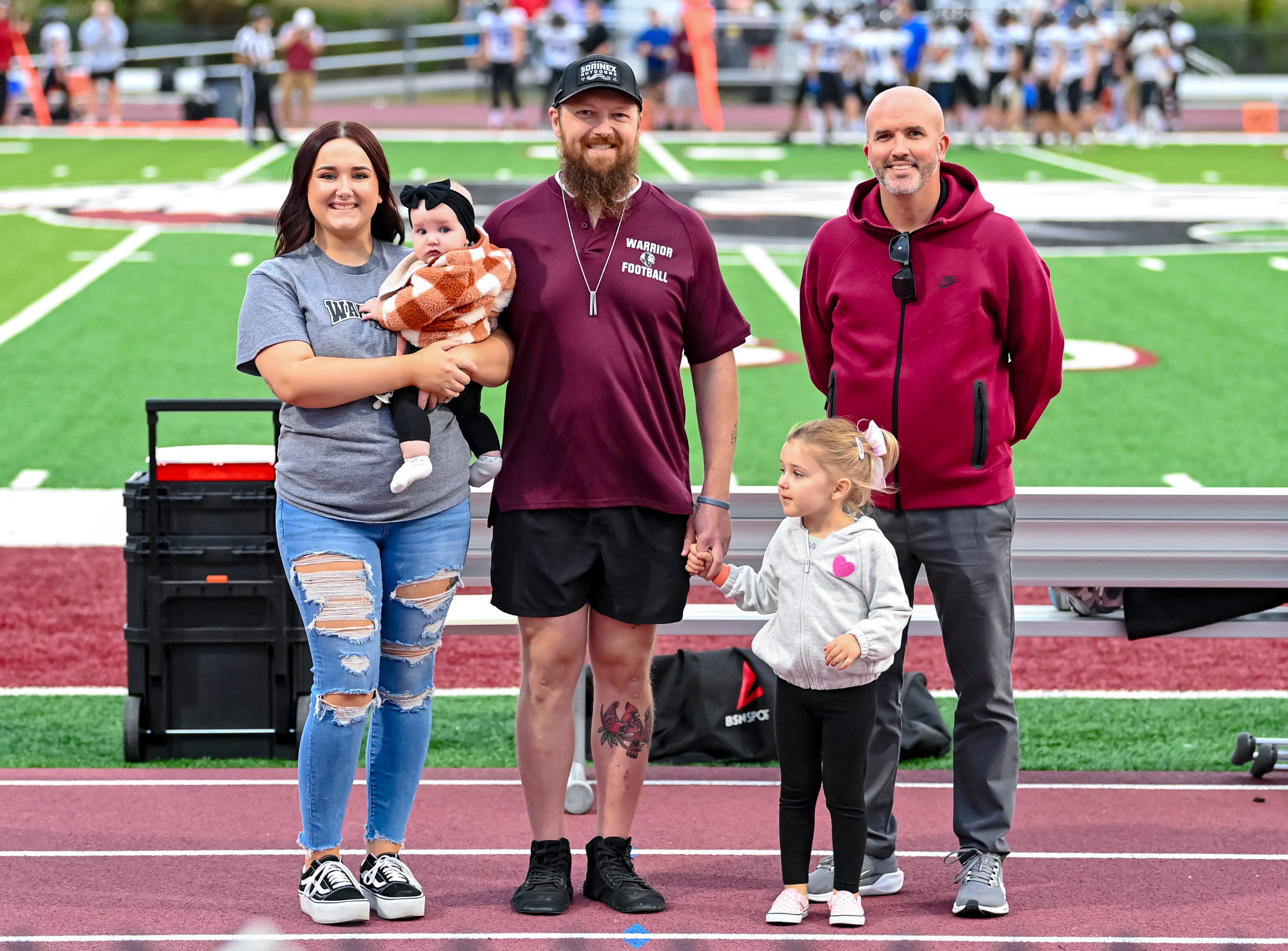 'He's a special guy': Wes-Del football honors strength coach amid