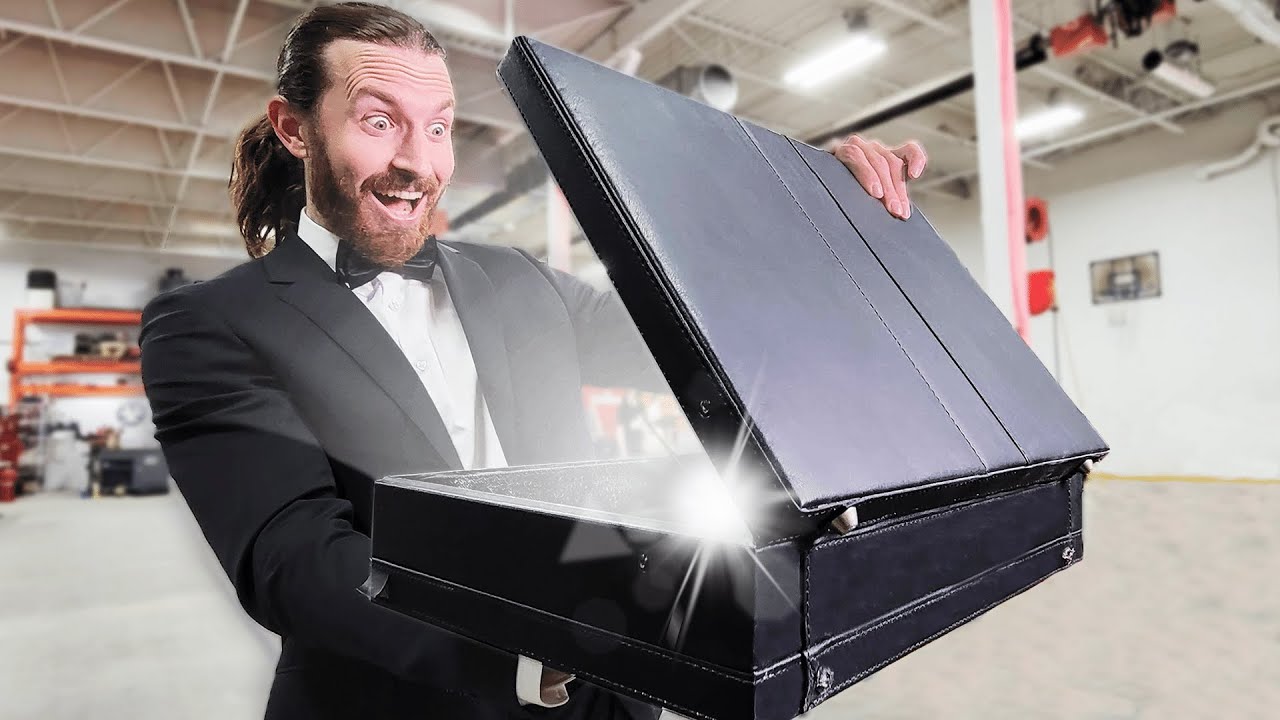 This spy gadget briefcase would make James Bond jealous