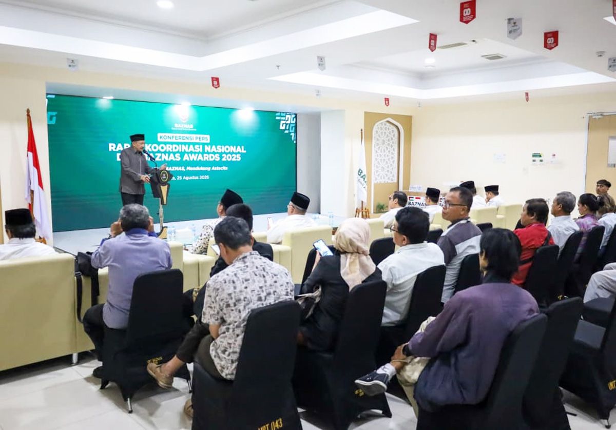 Dukung Cita Presiden Prabowo, BAZNAS Gelar Rakornas dan Penghargaan 2025