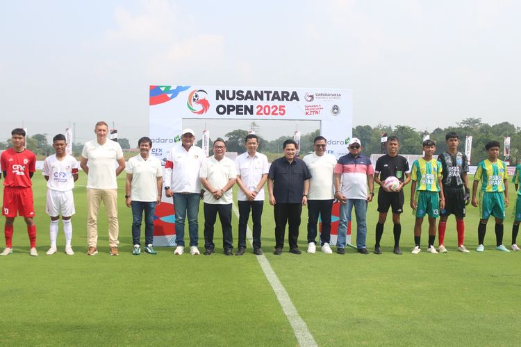 Erick Thohir Buka Nusantara Open 2025, Wujud Visi Garudayaksa Prabowo