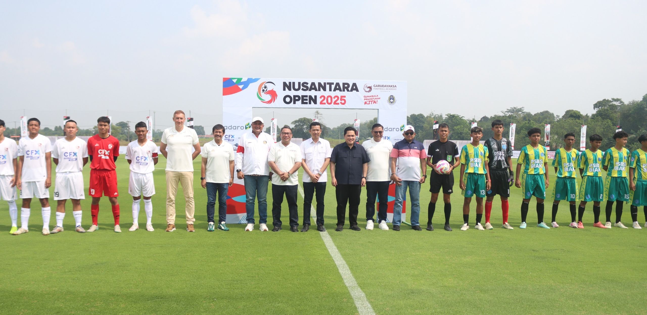 Erick Thohir Buka Nusantara Open 2025, Wujud Visi Besar Garudayaksa Prabowo