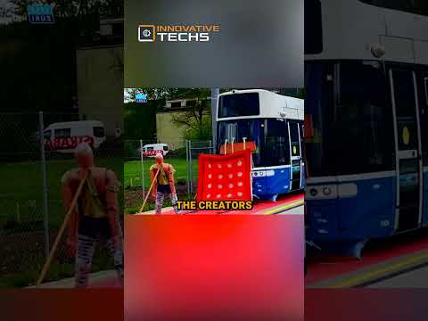 A Brilliant Invention - An Airbag For Trams #shorts