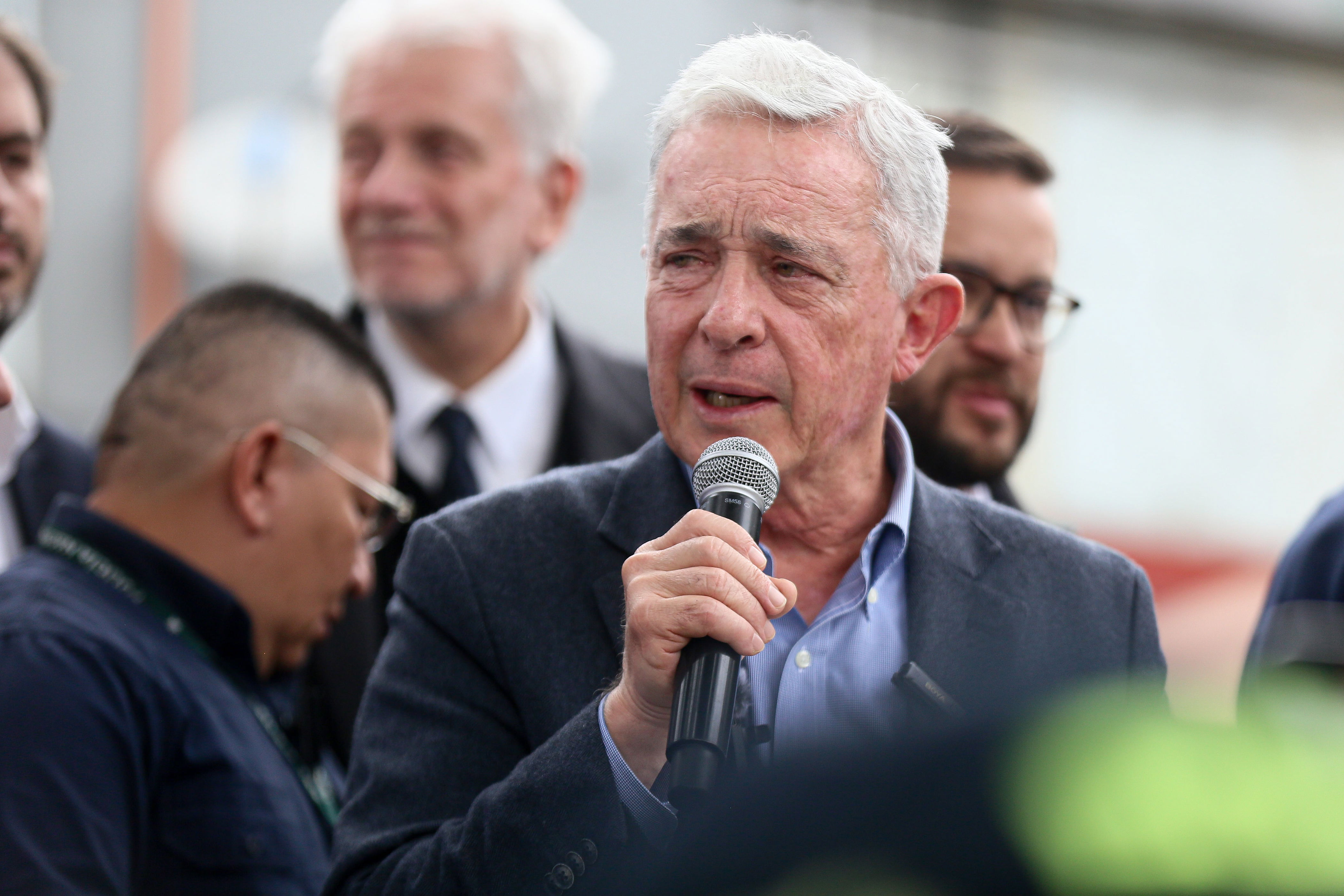 El expresidente Álvaro Uribe Vélez.