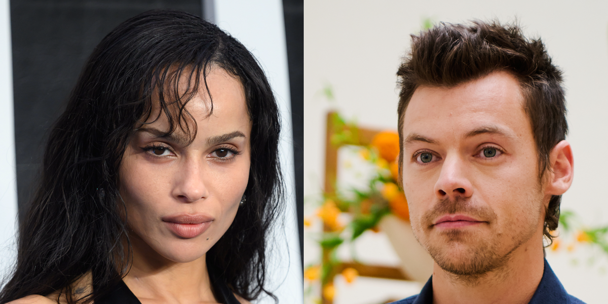 Update A New Source Confirms That Zoë Kravitz and Harry Styles Were