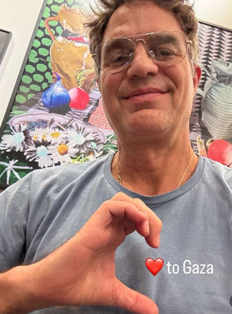 Mark Ruffalo menyebut krisis Gaza sebagai kelaparan yang dibuat manusia, kejahatan terhadap kemanusi