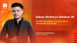 Sukses Berkarya di Bawah 30: NEU MEN Menggubah Cerita Indonesia dengan Shopee