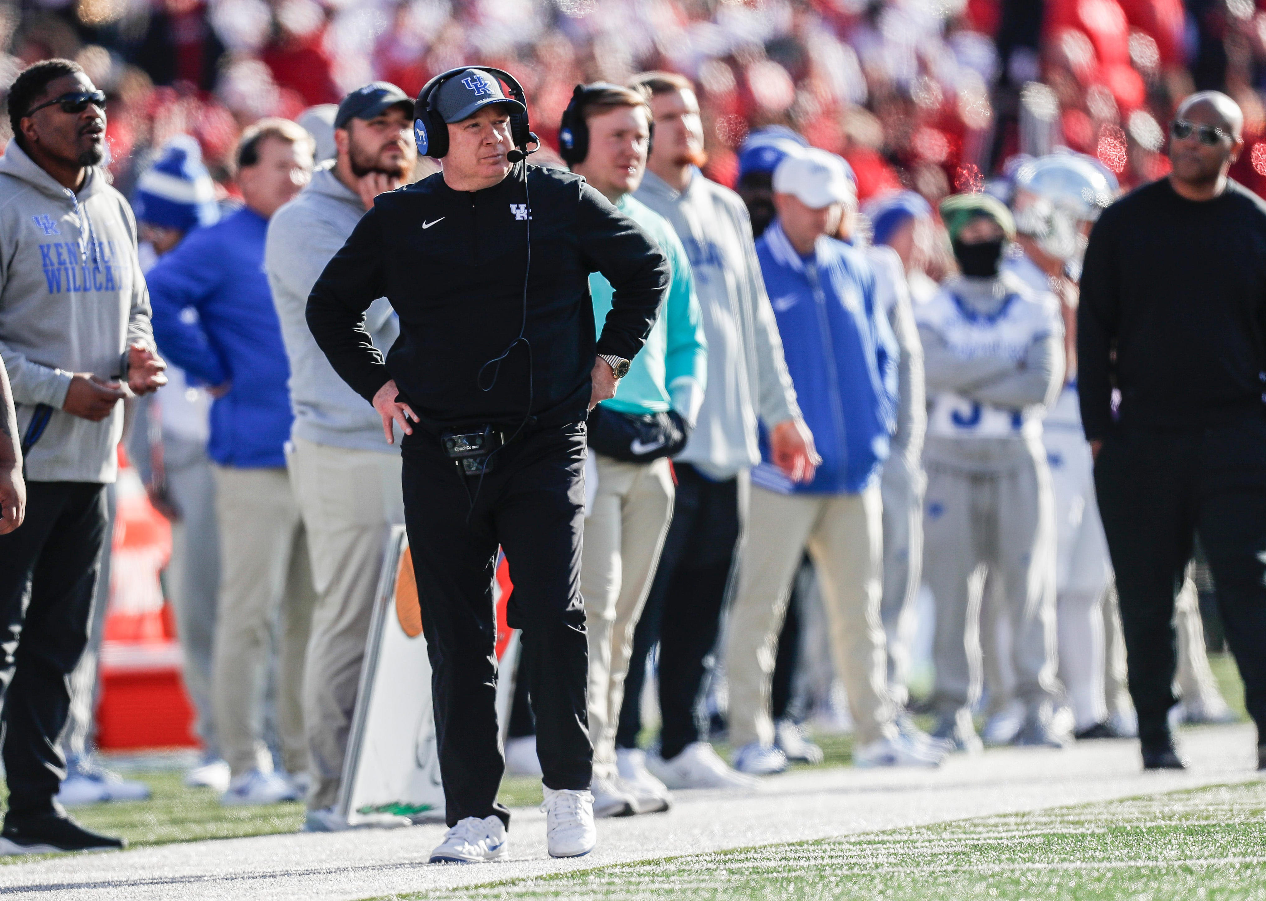 Kentucky football coach Mark Stoops on 9-game SEC schedule: 'Hard to ...