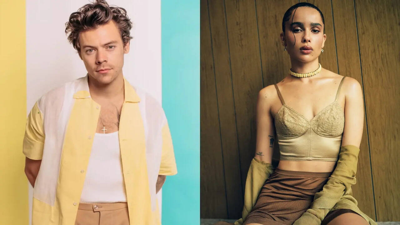 Zoë Kravitz And Harry Styles Walk Hand-In-Hand, Spark Dating Rumours; Fans  REACT