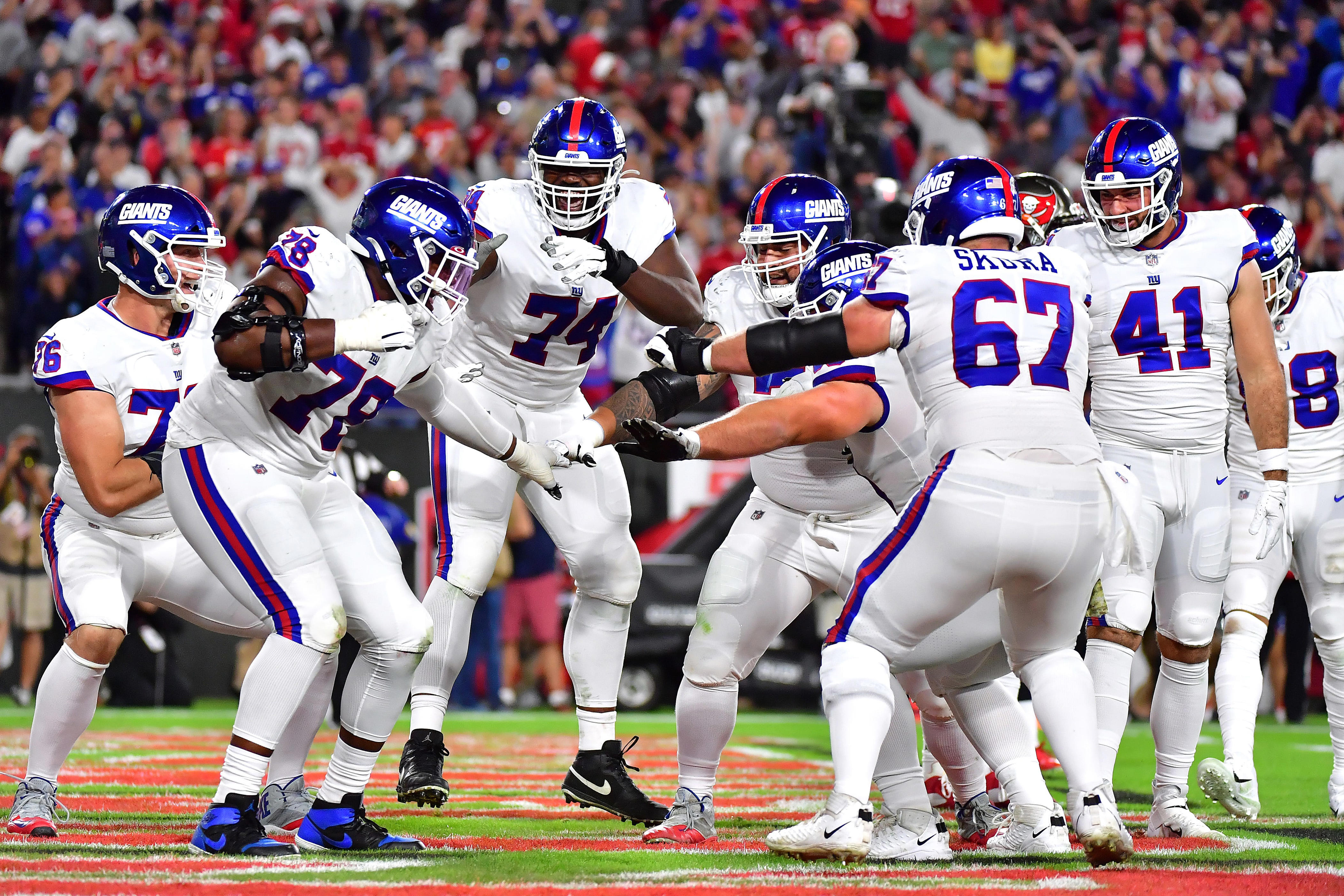 New York Giants announce 2025 uniform schedule