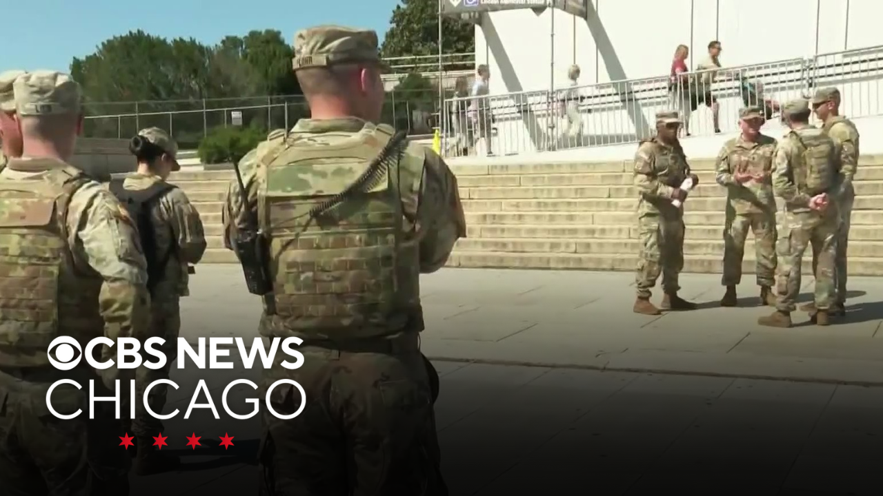 CBS News correspondent Nicole Sganga speaks on National Guard occupancy