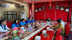 Audiensi Bunda Eva Dwiana, KNPI Siap Majukan Bandarlampung