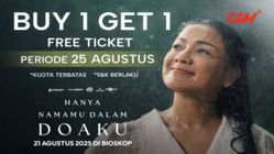 Pesan Tiket Film Hanya Namamu Dalam Doaku 2025 di CGV dengan Promo Buy 1 Get 1 Free