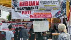 Ribuan Warga Pati Turun ke Jalan, Desak KPK Tuntaskan Kasus Korupsi Bupati