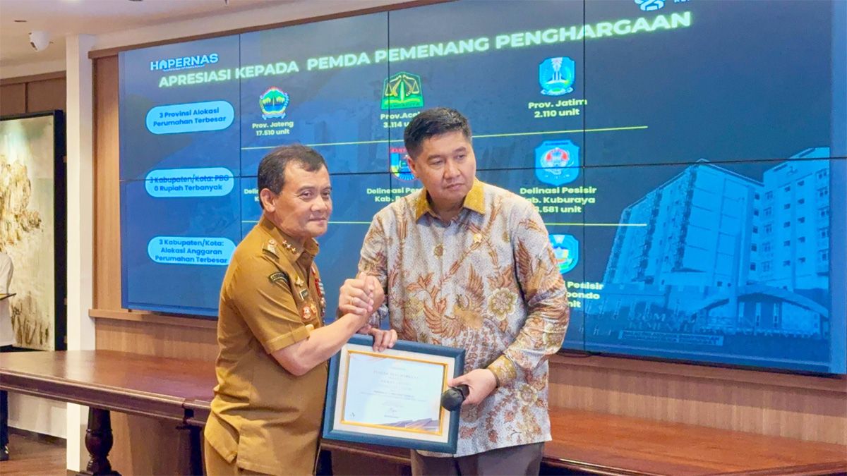 Jateng Juara Provinsi Terbaik Program Perumahan Kementerian PKP