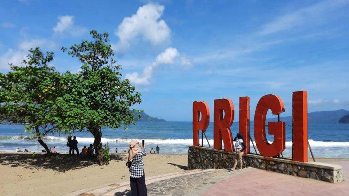 Pantai Prigi Kini Punya Taman Instagramable di Trenggalek