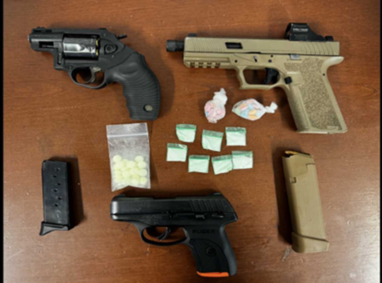 Guns, MDMA, Cocaine Found In Car Stopped On I684 In Putnam Duo