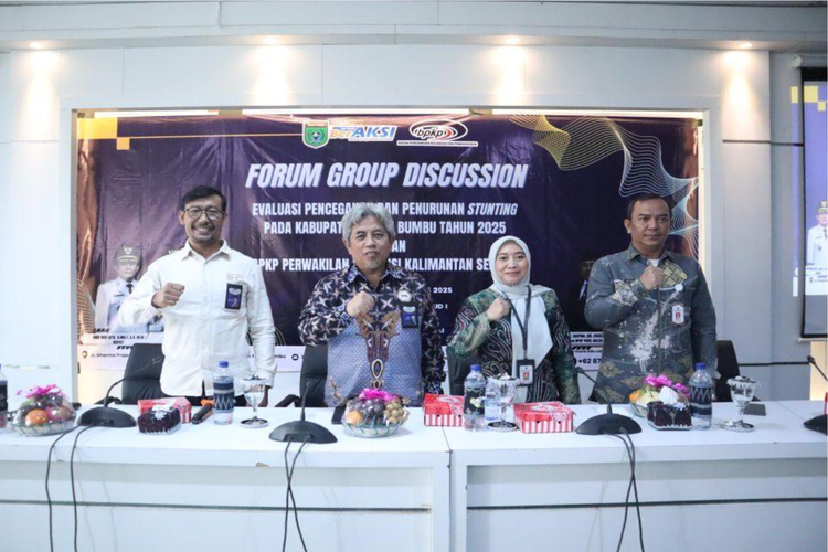 Komitmen Bersama Atasi Stunting, Pemkab Tanah Bumbu dan BPKP Kalsel Kolaborasi
