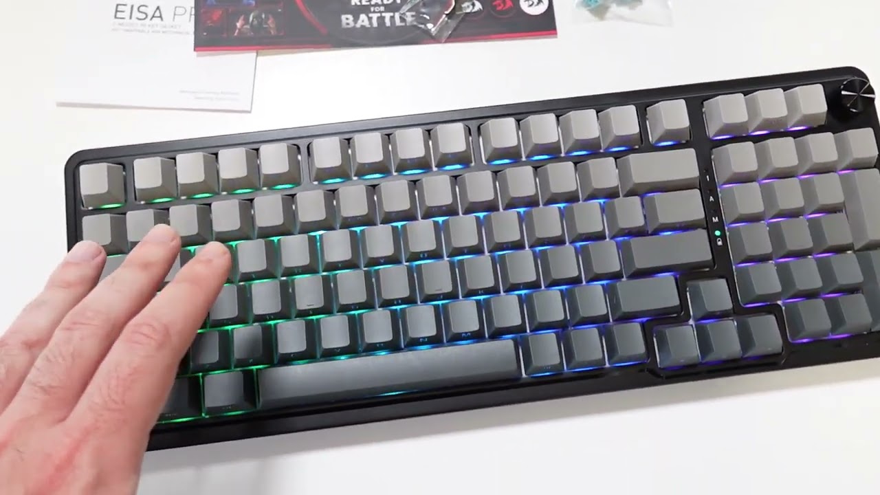 Redragon K686 Eisa Pro Keyboard Unboxing