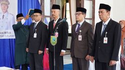 Pelantikan 4 Pejabat Senior Pemkab Kebumen oleh Bupati