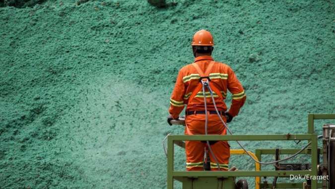Eramet Targetkan Produksi Nikel 42 Juta Ton Tahun Ini