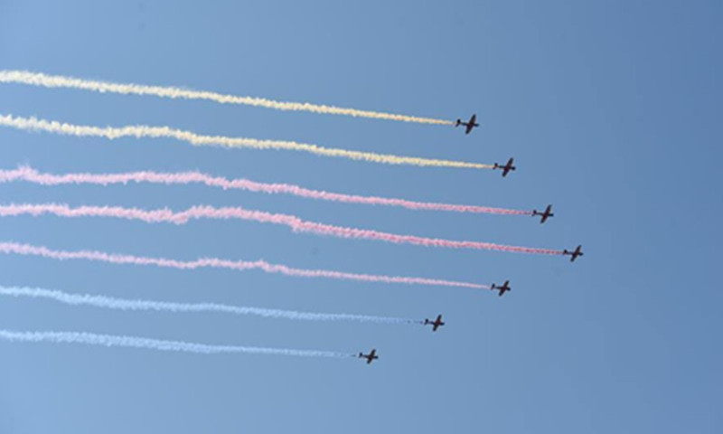 Hàng loạt máy bay quân sự mới xuất hiện trong lễ duyệt binh Trung Quốc