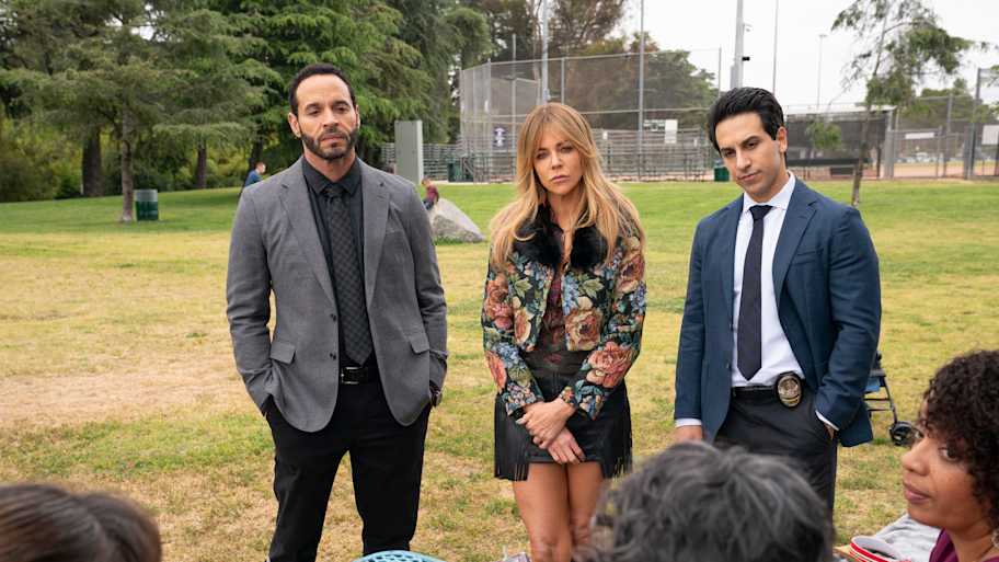 HIGH POTENTIAL - ÒChutes and MurdersÓ - A nanny is found bludgeoned to death in the park. Elsewhere, Morgan interferes when Elliot admits to not being invited to his classmateÕs party. TUESDAY, JAN. 21 (9:00-10:00 p.m. EST) on ABC. (Disney/Mitch Hasseth) DANIEL SUNJATA, KAITLIN OLSON, DENIZ AKDENIZ