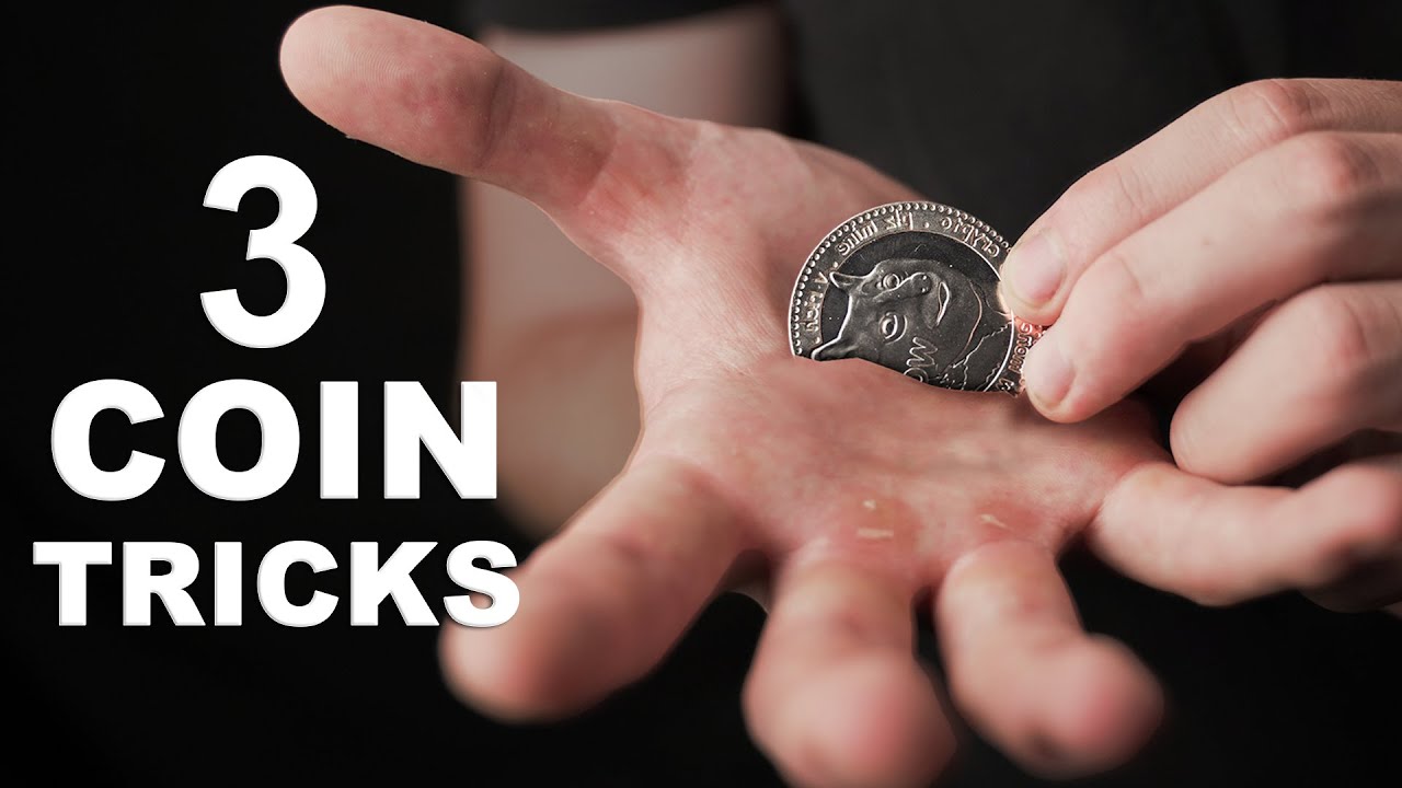 3 Visual Coin Tricks Anyone Can Master in Minutes