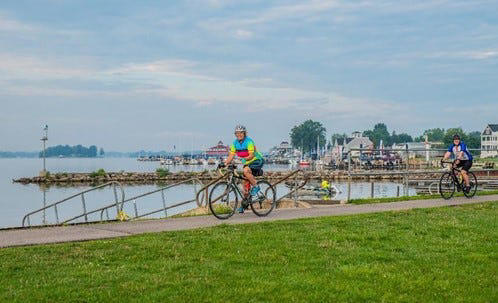Buckeye Lake bike tour blends scenic rides with community impact