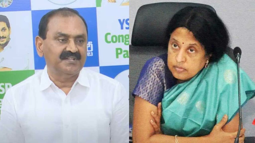 Bhumana Karunakar Reddy | ఆమె అవినీతి అనకొండ.. ఐఏఎస్‌ శ్రీలక్ష్మీపై ...