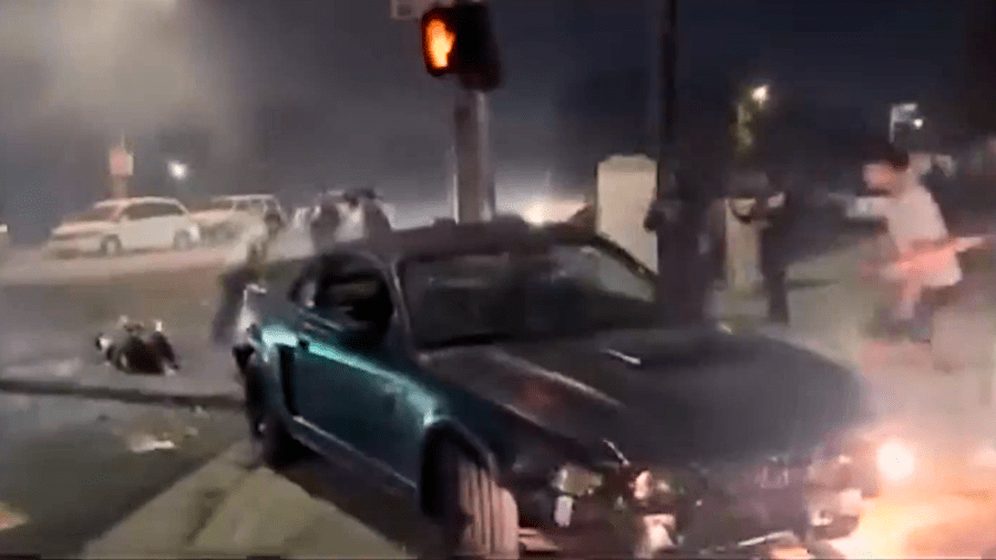 Compton Takeover Crash Video